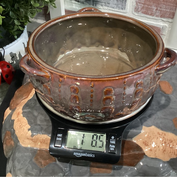 Beautiful, Large & Like New Ceramic Crafted Candle Holder - Planter - Very Nice - Picture 12 of 12